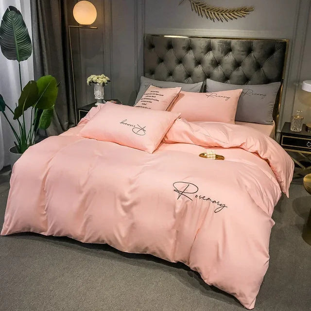 Luxe Embroidered Duvet Cover