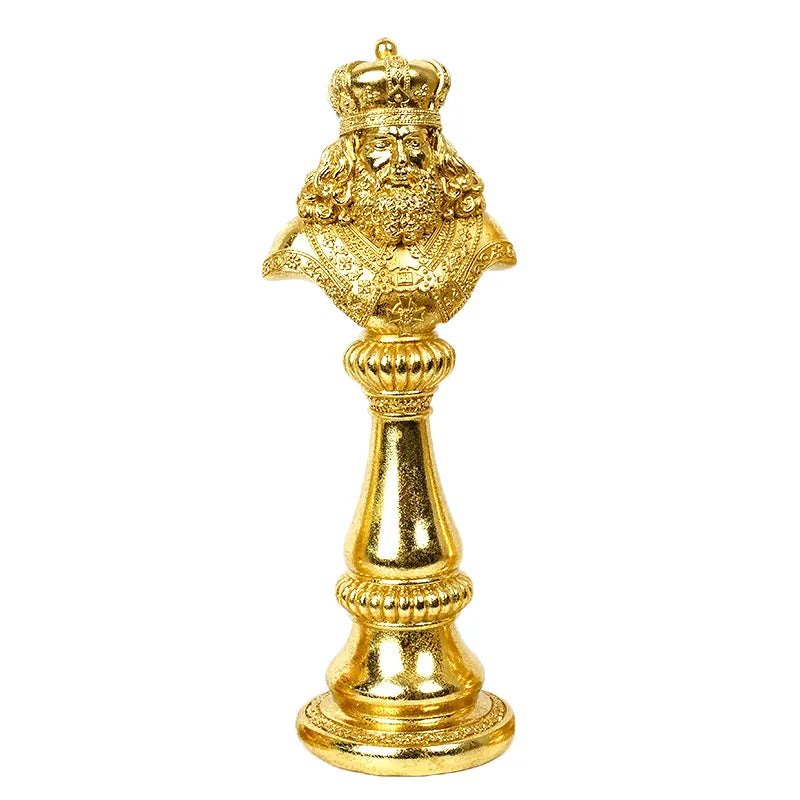 Regalis Decorative Chess Piece for Living Room or Office - Resin Figurines