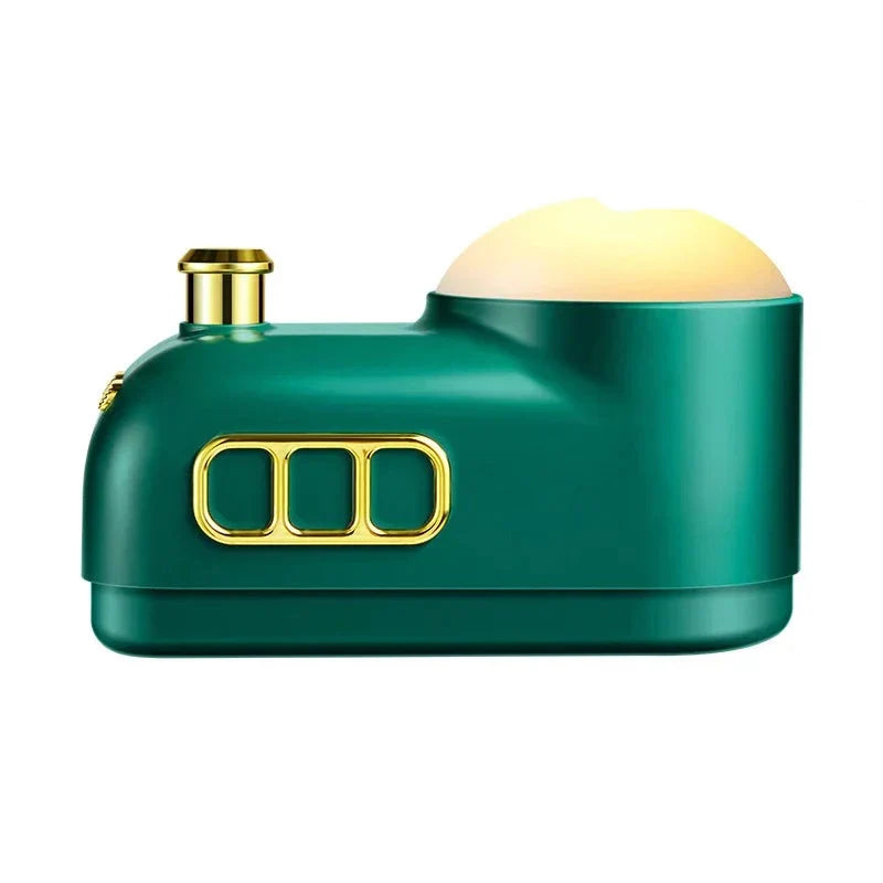 LuminAura - Retro Mini Train Humidifier Design