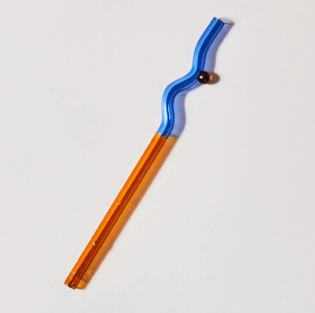 Coloured Twisted Glass Straws - Sustainable and Stylish