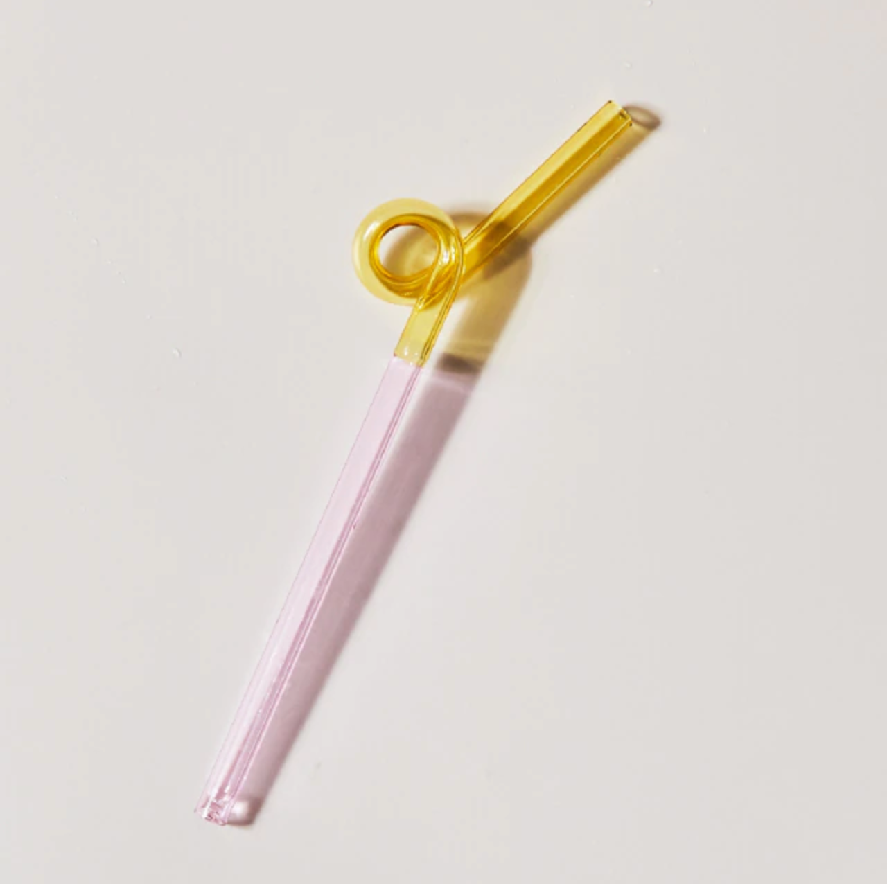 Coloured Twisted Glass Straws - Sustainable and Stylish