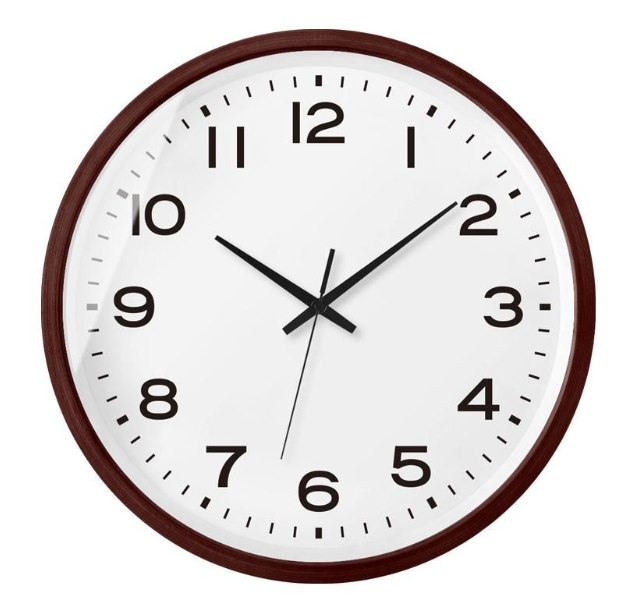 NordicPure - Scandinavian Wooden Wall Clock with Minimalist Design