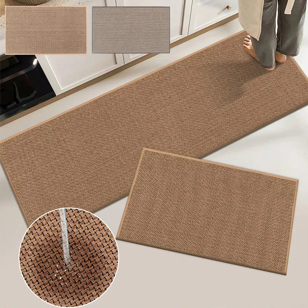 Norwegian Anti-Slip Jute Bath Mat - Absorbent and Soft