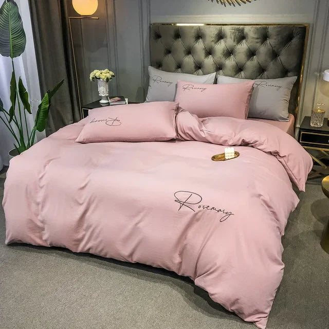 Luxe Embroidered Duvet Cover