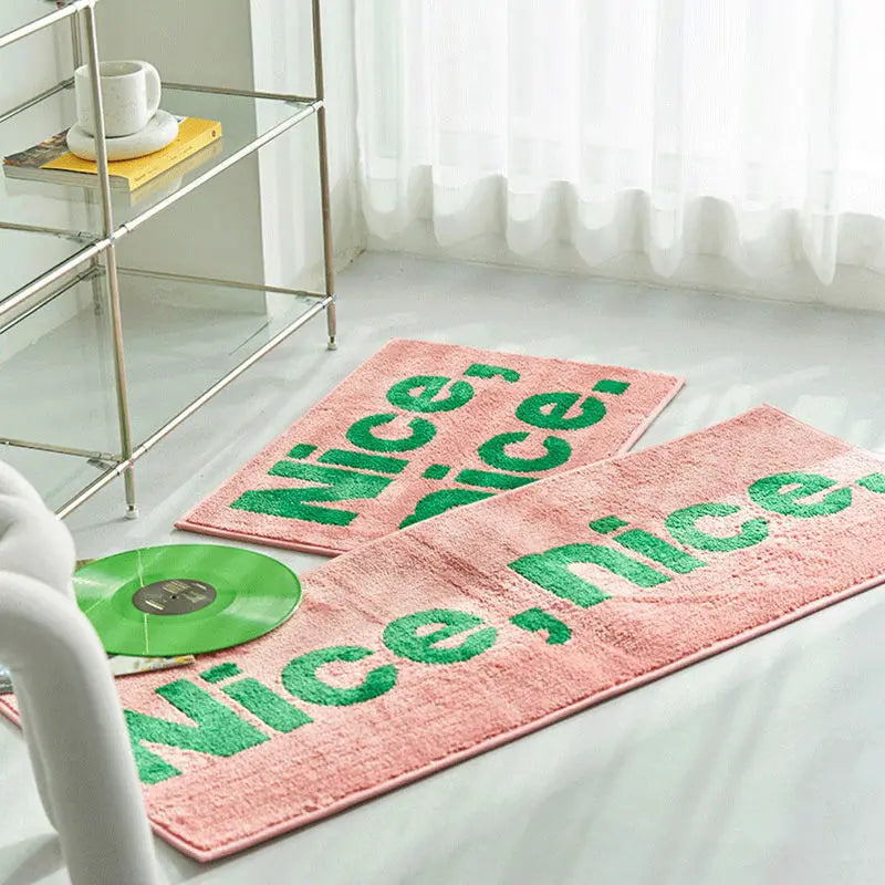 Playful Pop Statement Bath Mat & Runner