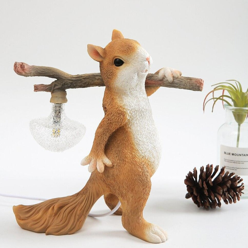 NutBright - Squirrel Lamp with Original Design