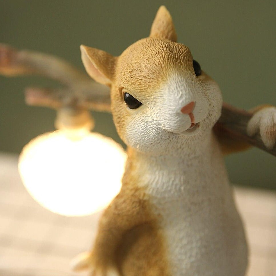 NutBright - Squirrel Lamp with Original Design