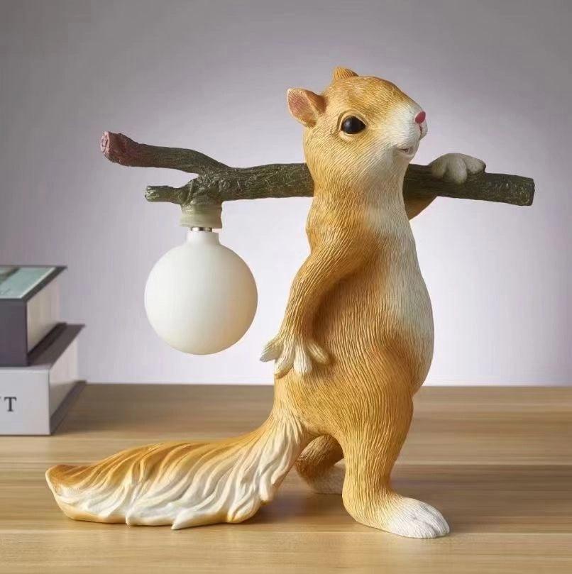 NutBright - Squirrel Lamp with Original Design