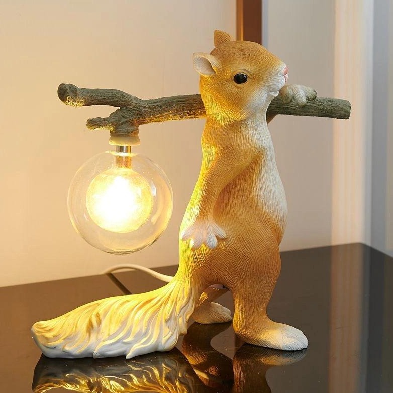 NutBright - Squirrel Lamp with Original Design