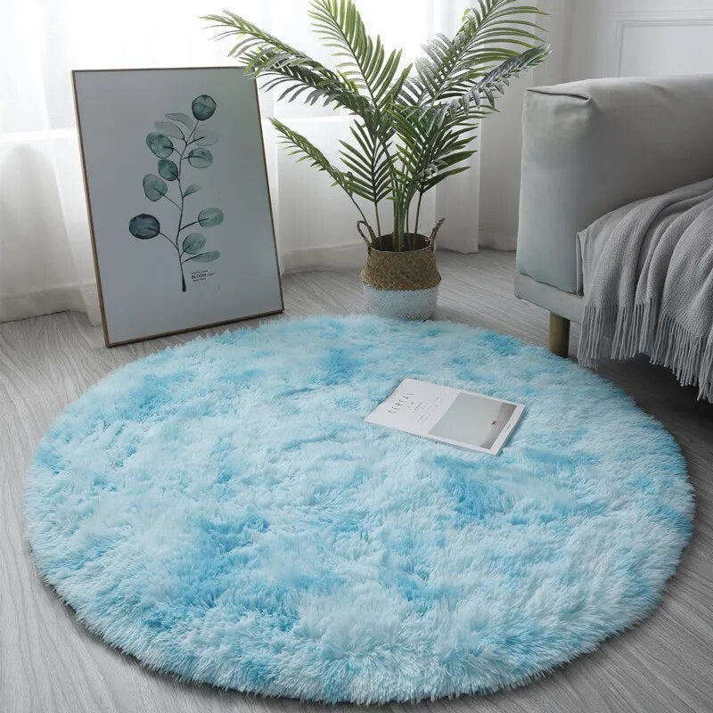 CelestiLoom - Luxe Plush Round Rug