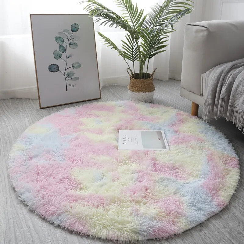 CelestiLoom - Luxe Plush Round Rug