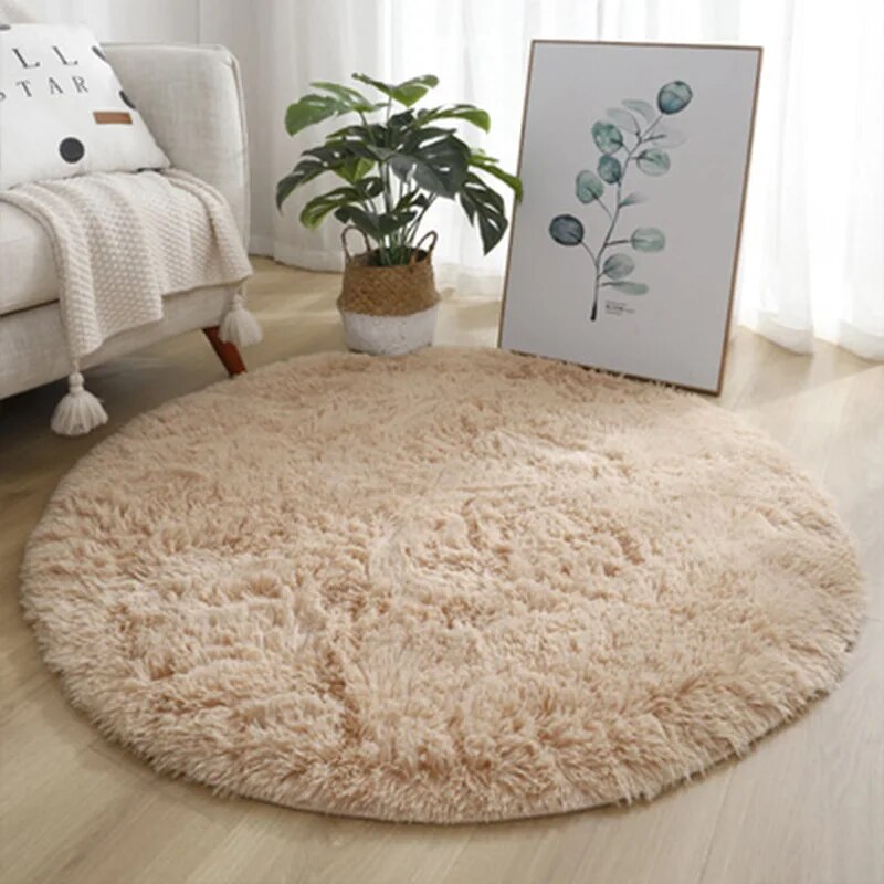 CelestiLoom - Luxe Plush Round Rug