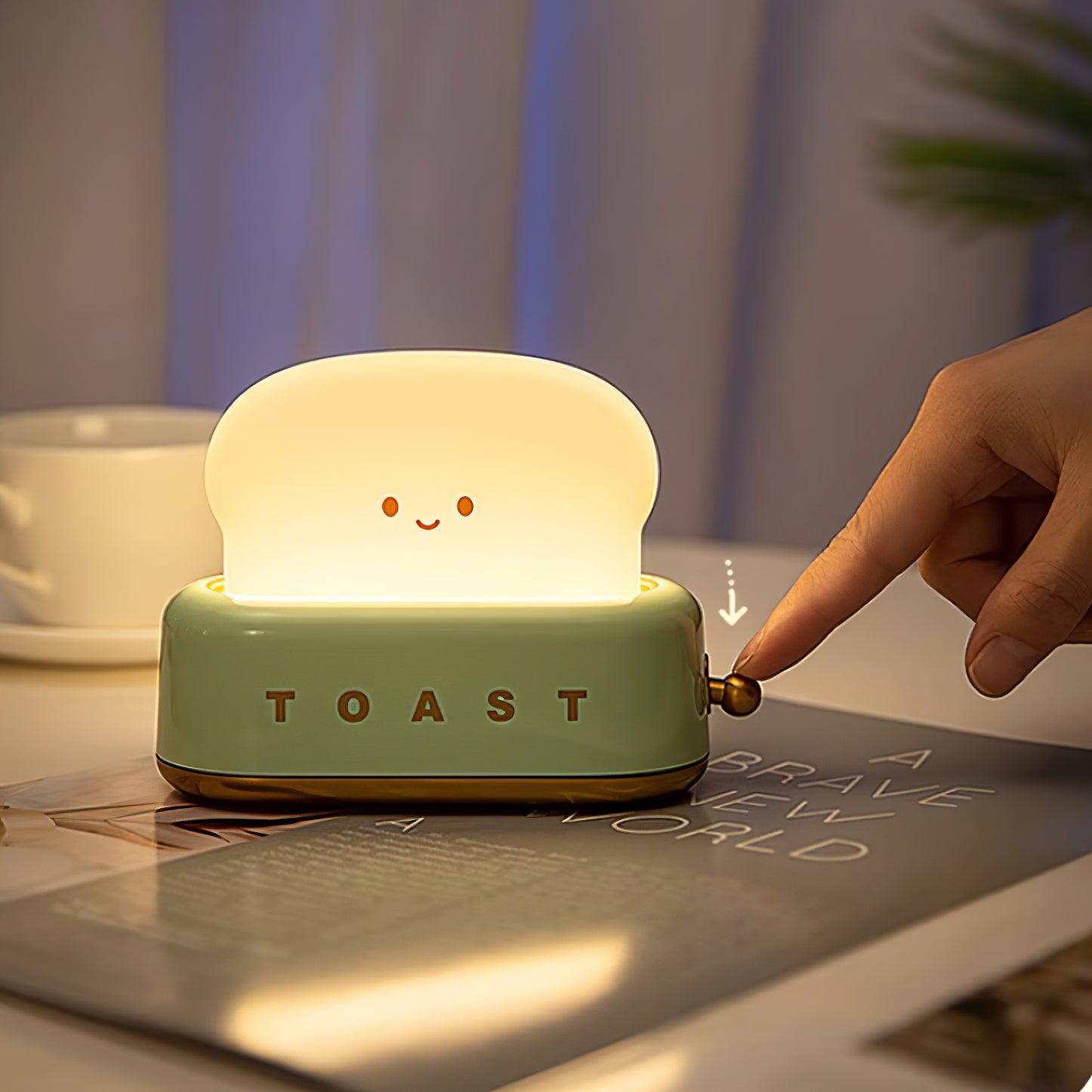 LumaNest - Toaster Design Table Lamp (with built-in battery)