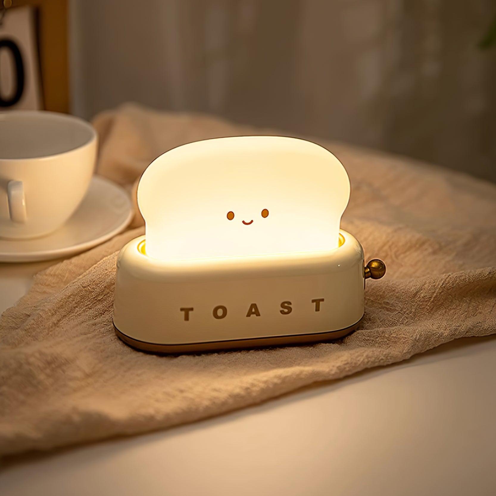 LumaNest - Toaster Design Table Lamp (with built-in battery)