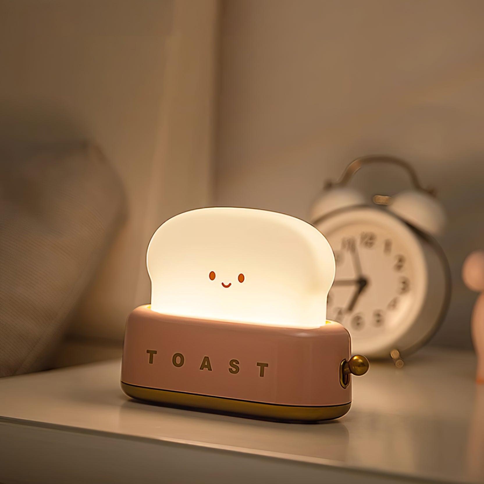 LumaNest - Toaster Design Table Lamp (with built-in battery)