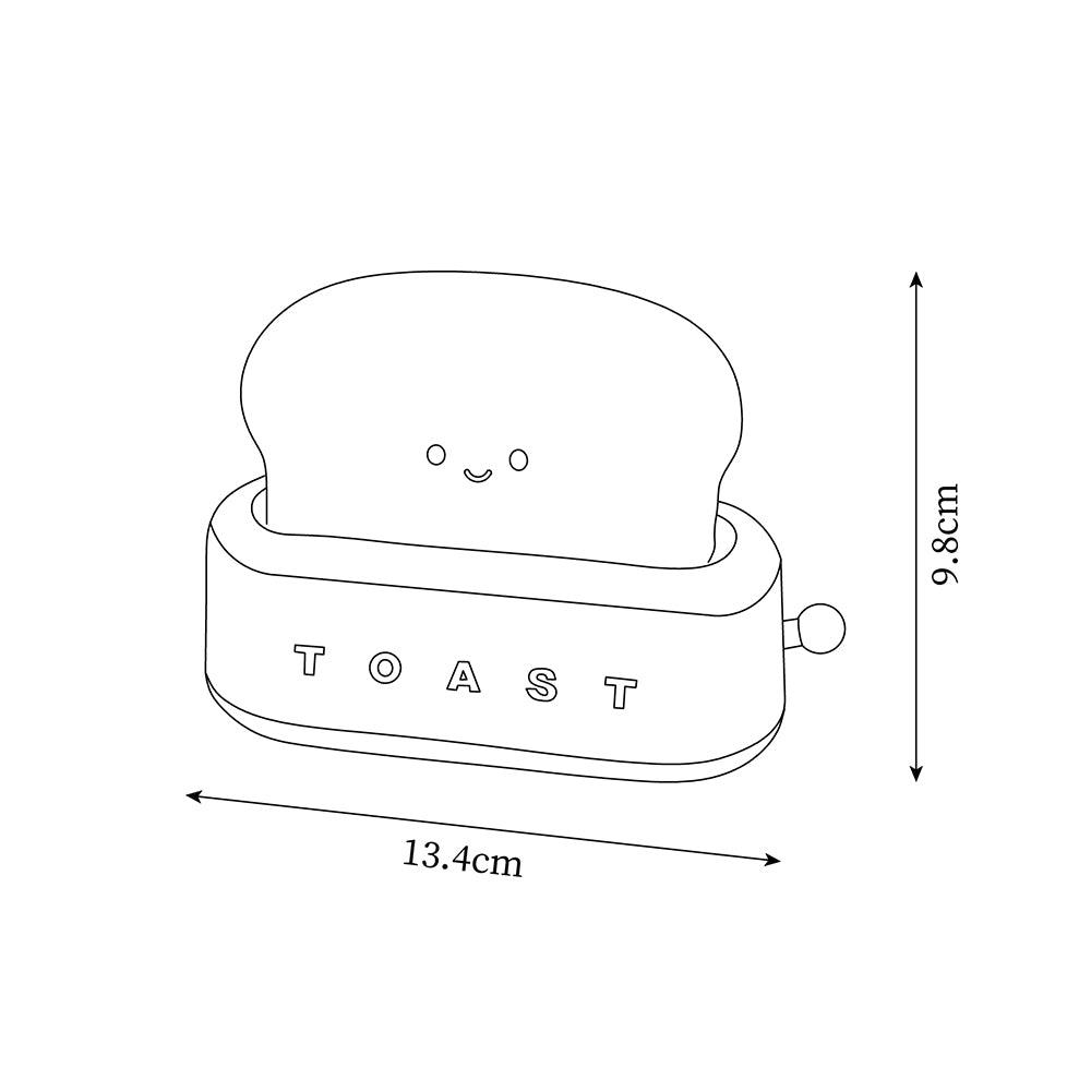 LumaNest - Toaster Design Table Lamp (with built-in battery)