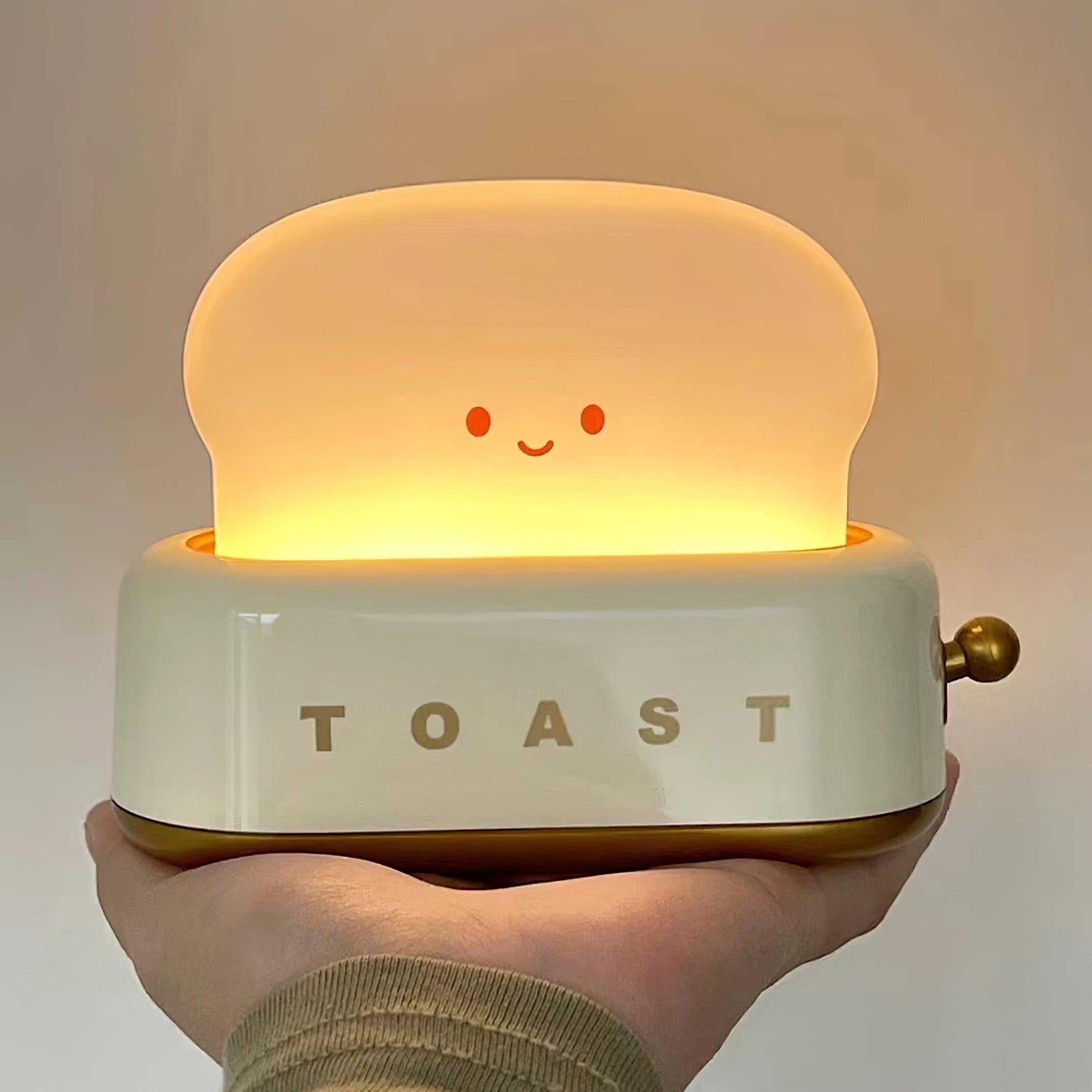 LumaNest - Toaster Design Table Lamp (with built-in battery)