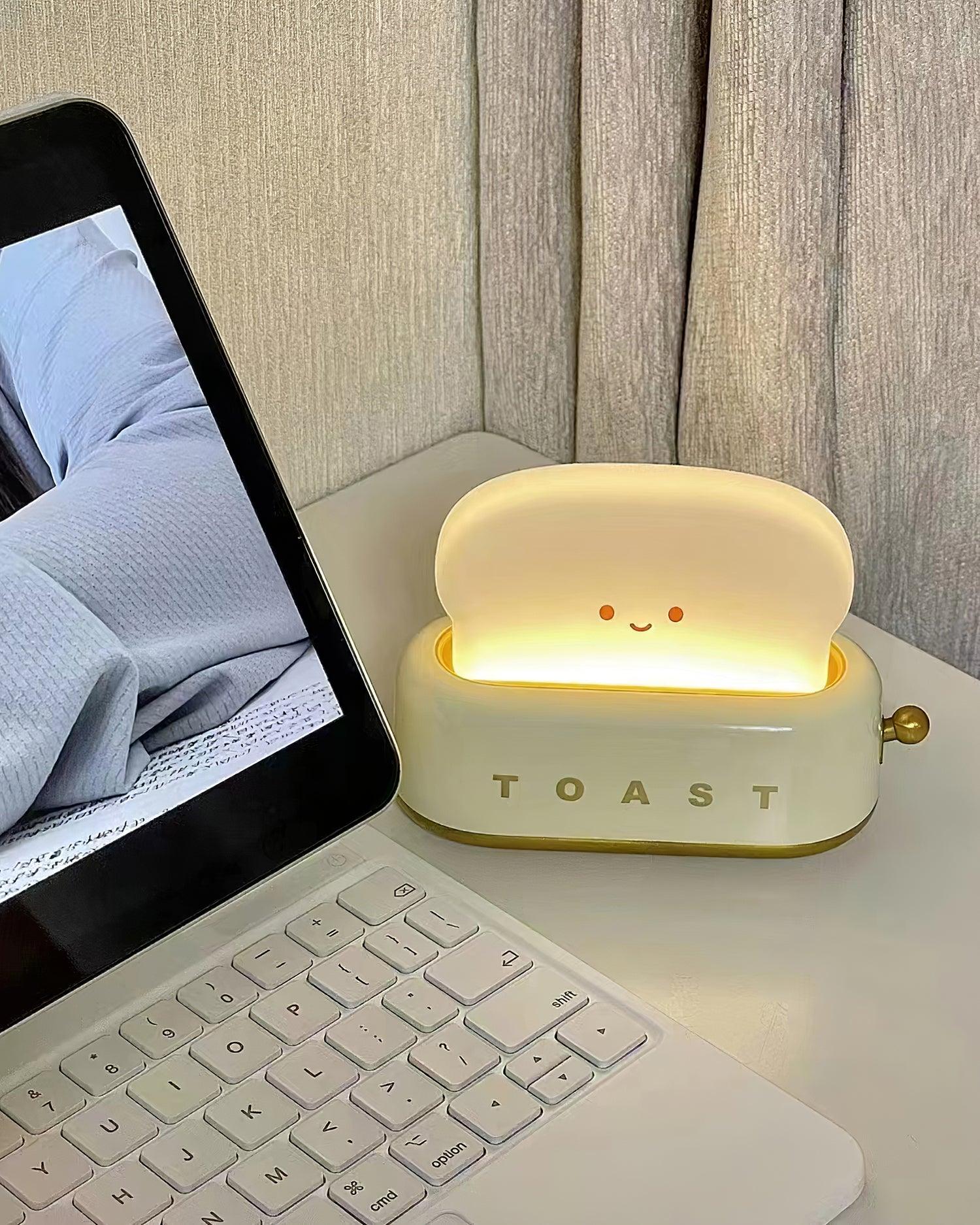 LumaNest - Toaster Design Table Lamp (with built-in battery)