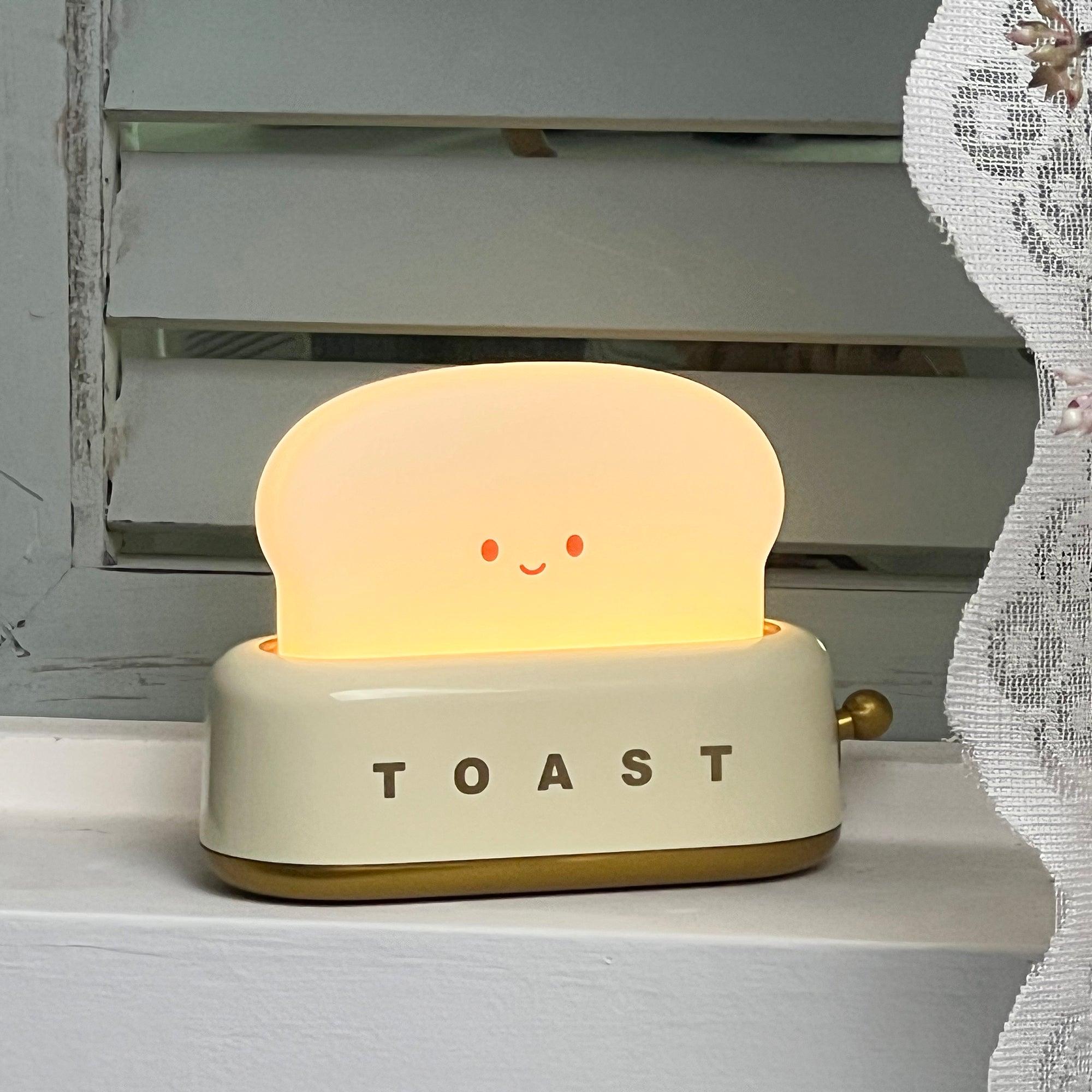 LumaNest - Toaster Design Table Lamp (with built-in battery)