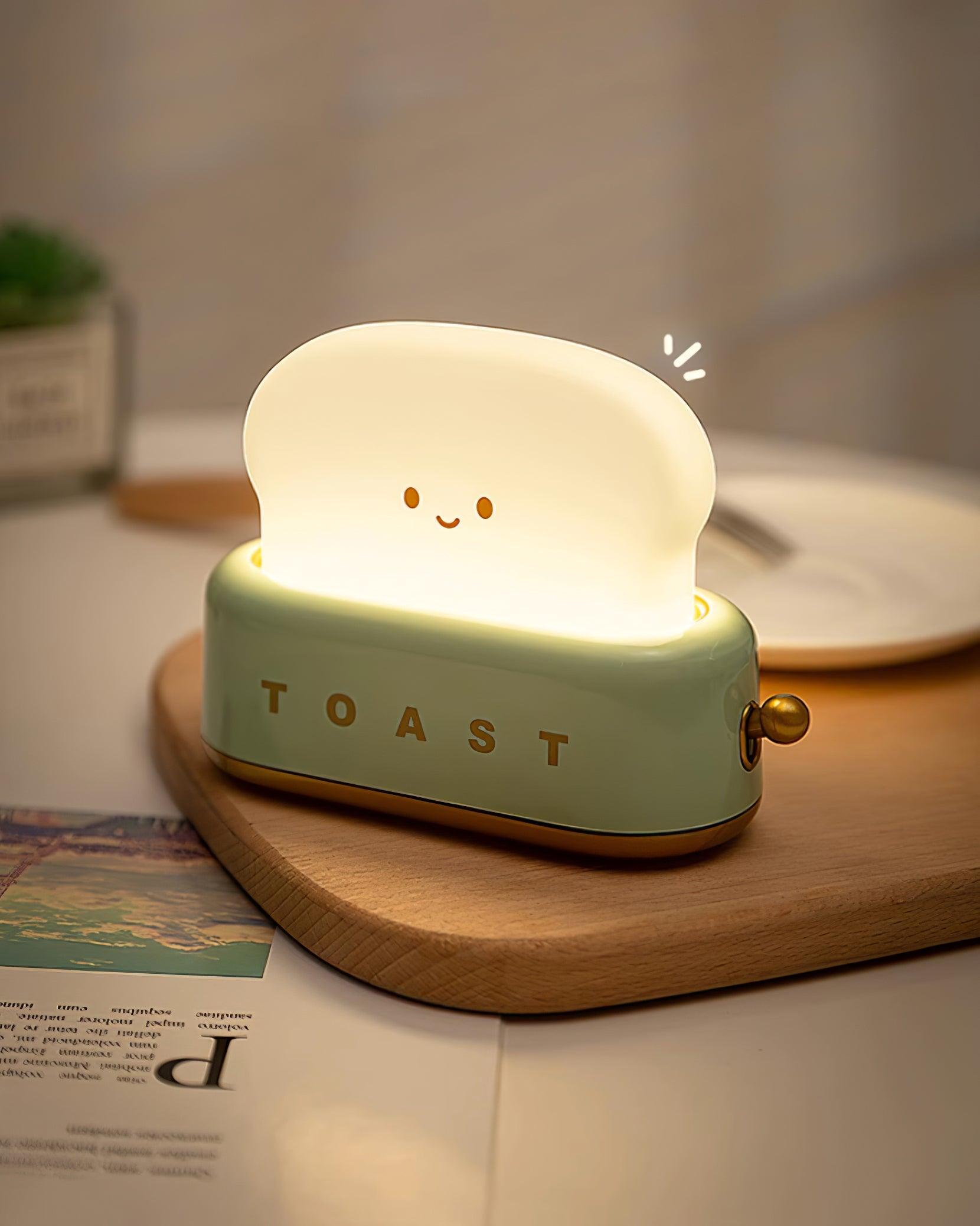 LumaNest - Toaster Design Table Lamp (with built-in battery)