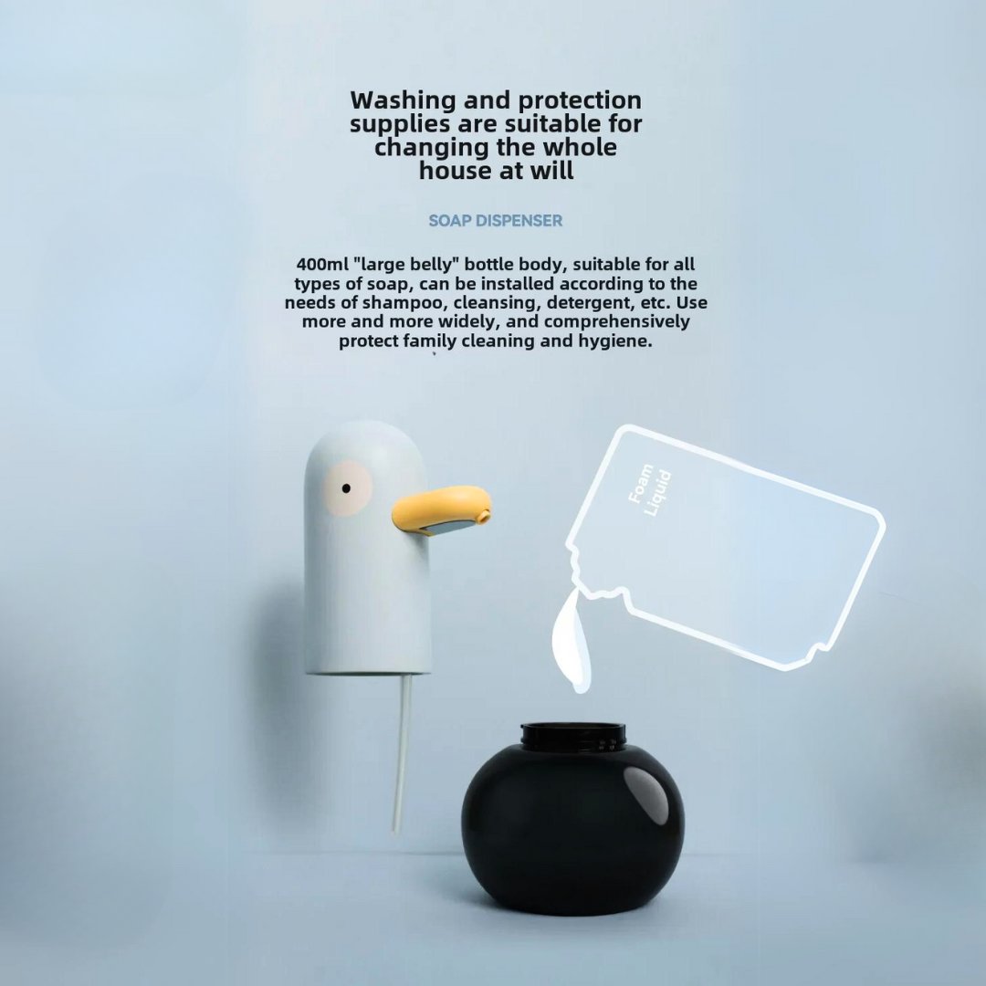 Automatic Soap Dispenser - Bird-Shaped Design - Fun and Hygienic