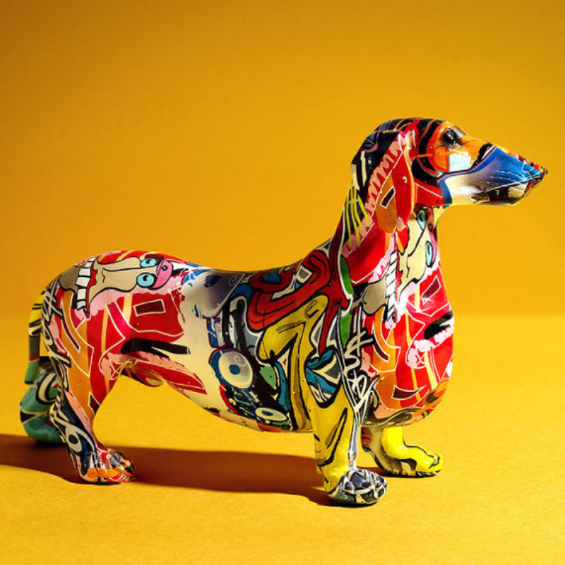 LuxeTail - Norwegian Inspired Dachshund Statue Decoration