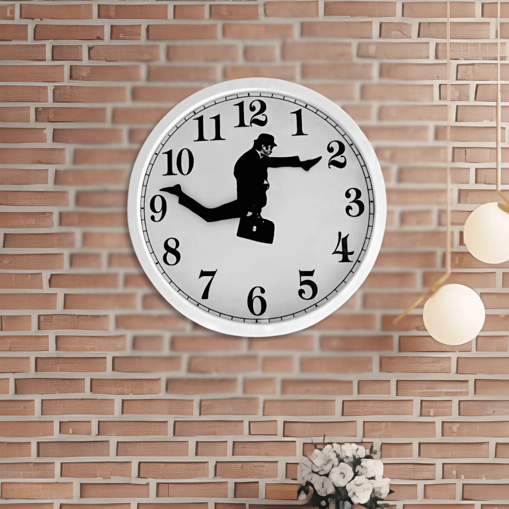 Monty Wall Clock - Humorous and Creative Design