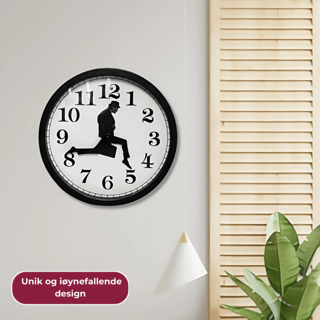 Monty Wall Clock - Humorous and Creative Design