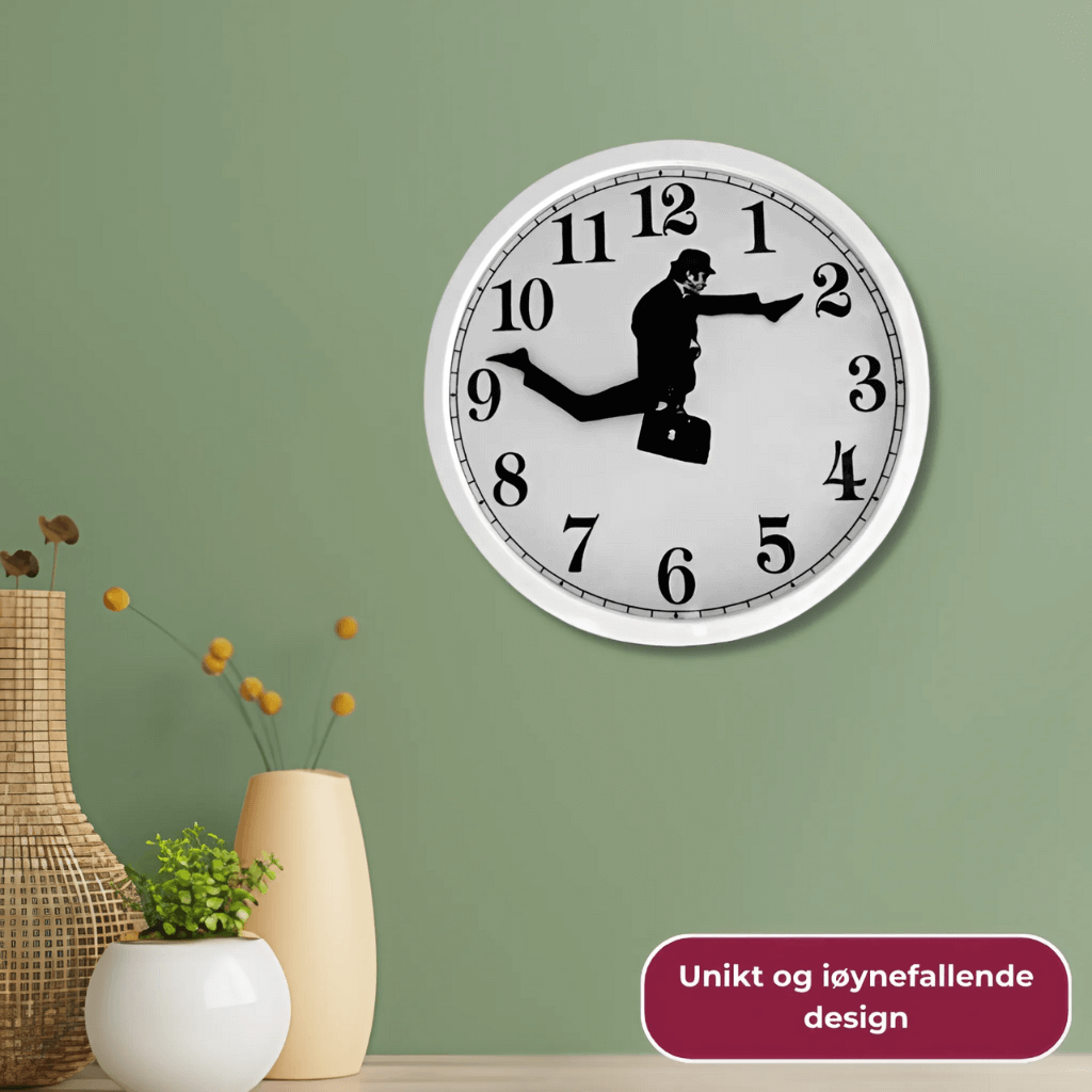 Monty Wall Clock - Humorous and Creative Design