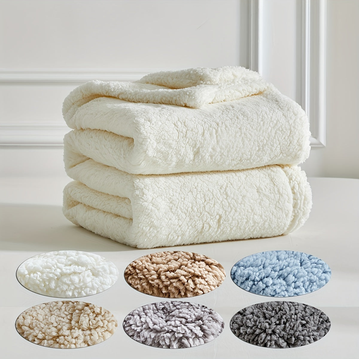 Sherpa Fleece Blanket - Luxe Soft Warm Blanket