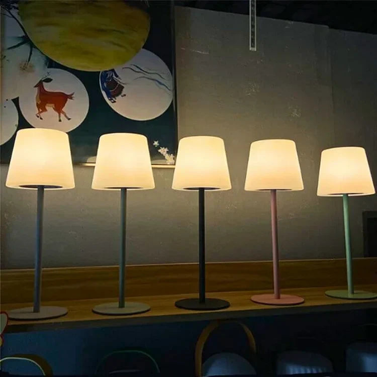 LumaAura - Modern Wireless LED Table Lamp