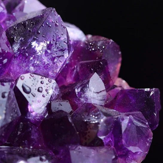 Purple Crystal Stone - Unique Natural Stone for Decoration