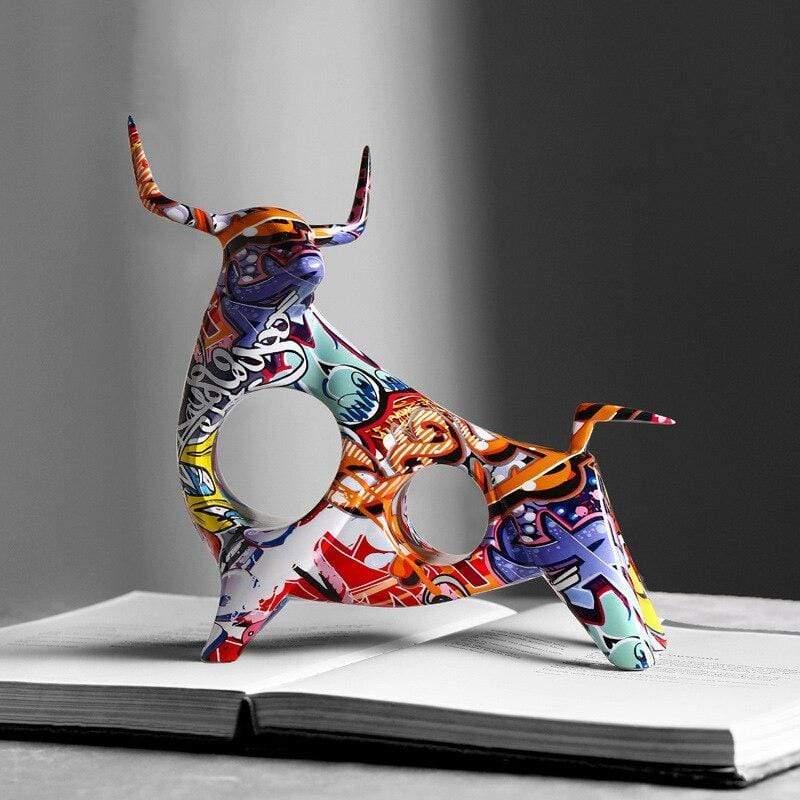 Nordic Resin Figurine - Unique Decorative Sculpture (2 Sizes Available)