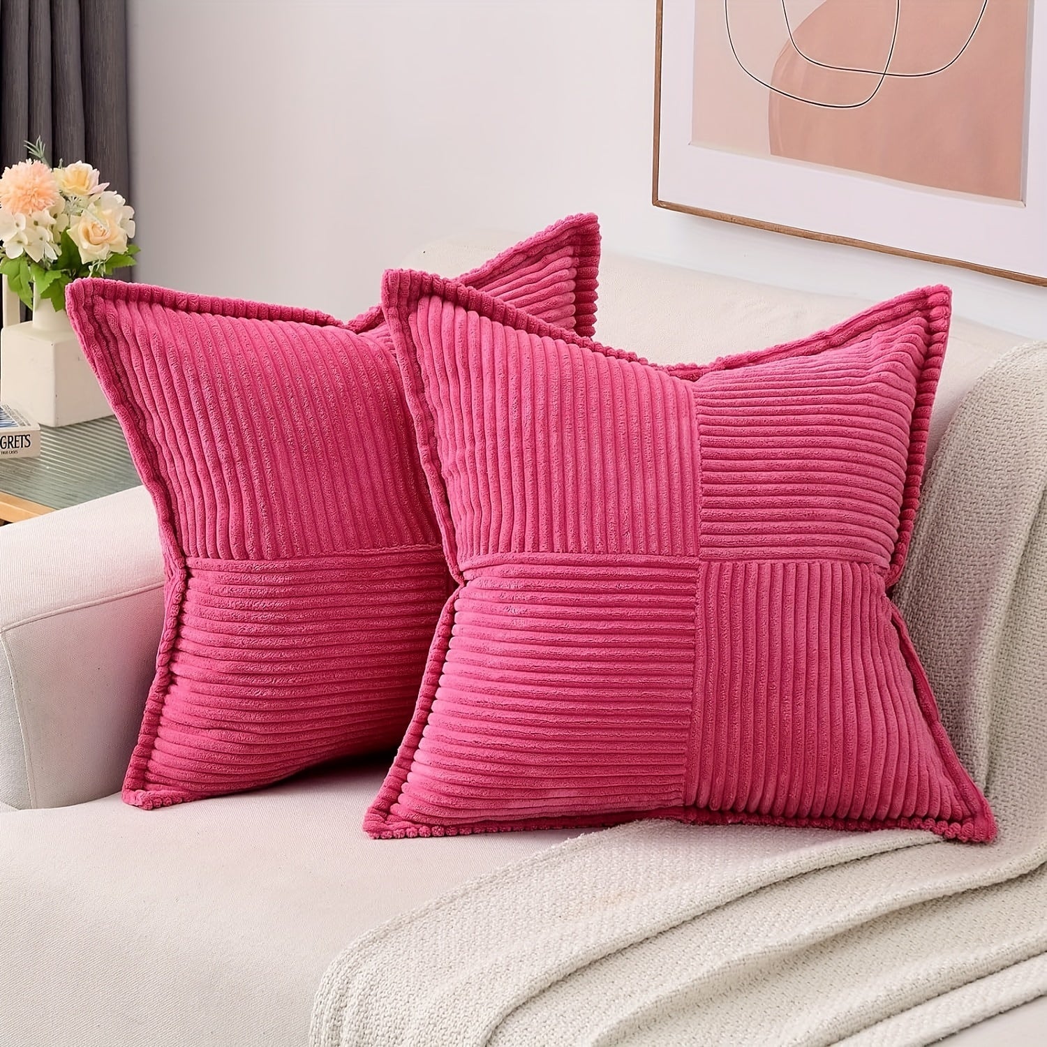 Stylish Polyester Cushion Cover