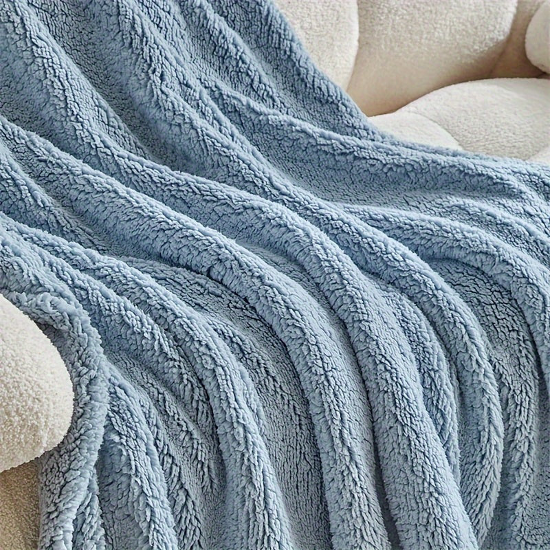 Sherpa Fleece Blanket - Luxe Soft Warm Blanket