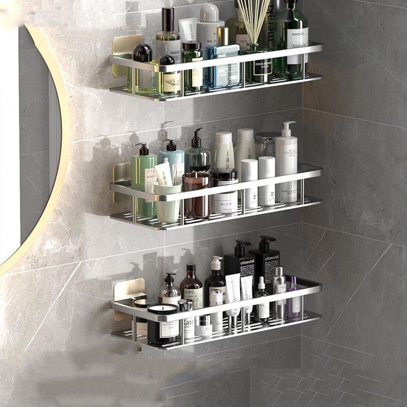 NoDrill - Simple Adhesive Shelves for Bathroom (No Drilling)