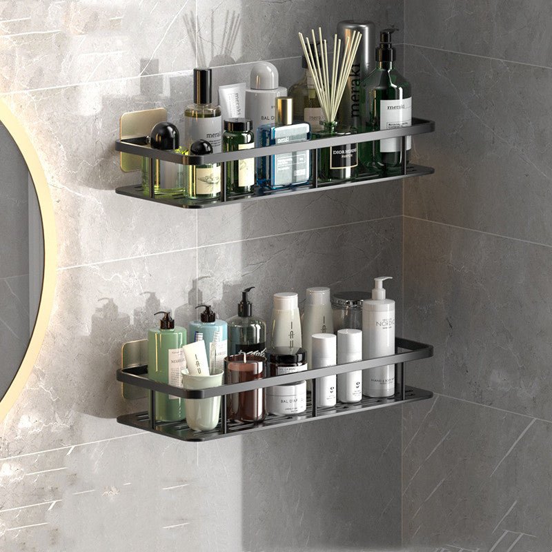 NoDrill - Simple Adhesive Shelves for Bathroom (No Drilling)