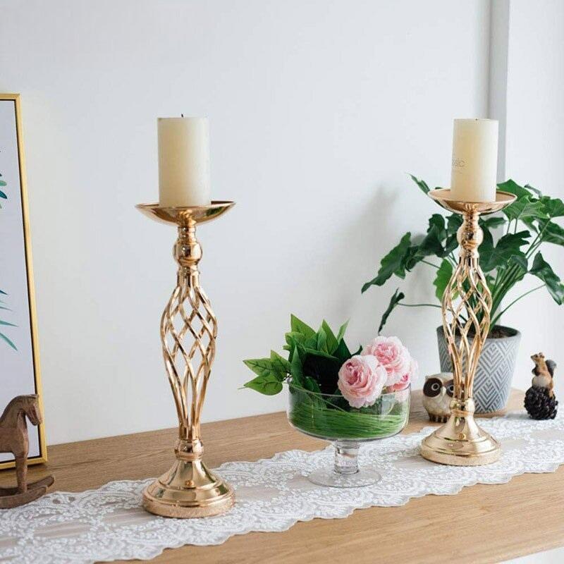 Sturdy Metal Candle Holder – Handmade and Modern Design