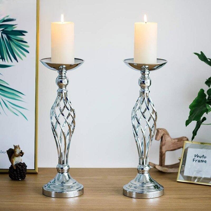 Sturdy Metal Candle Holder – Handmade and Modern Design