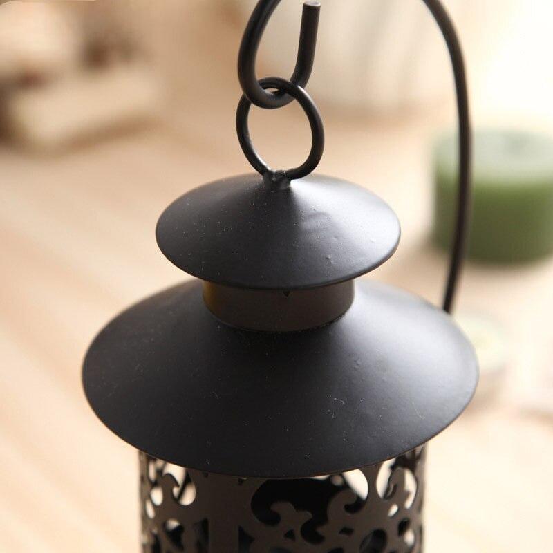 Hanging Glass and Metal Candle Holder – Handmade and Stylish