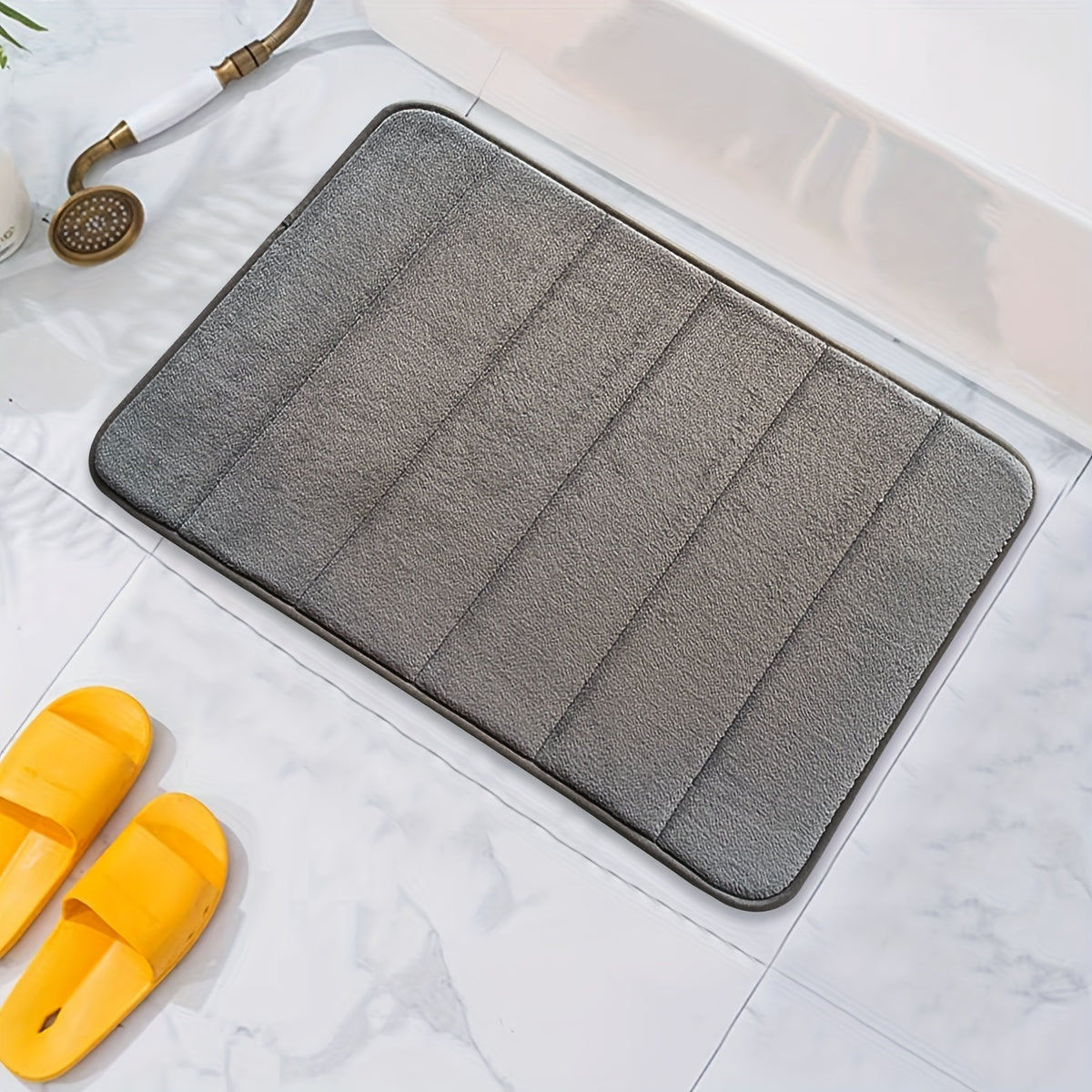 Antislip Bath Mat - GripMat - Quick Drying - Safe and Comfortable