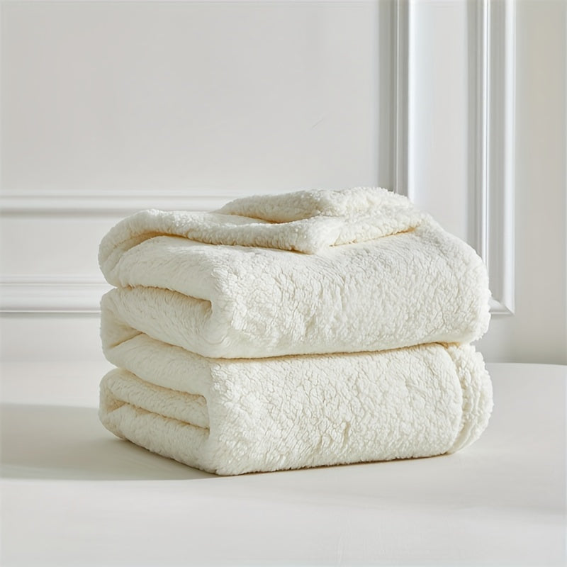 Sherpa Fleece Blanket - Luxe Soft Warm Blanket