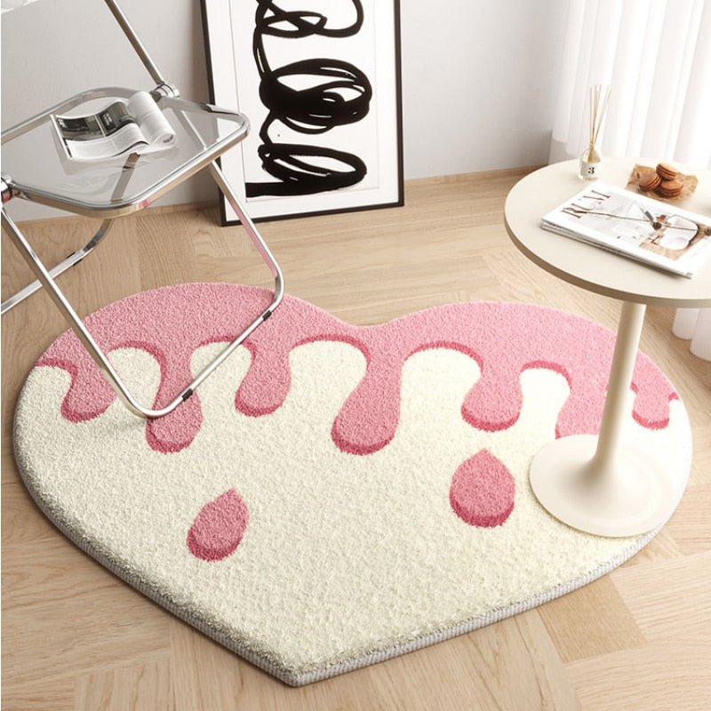 LunaFlair - Soft Plush Rug with Cartoon Design for Home