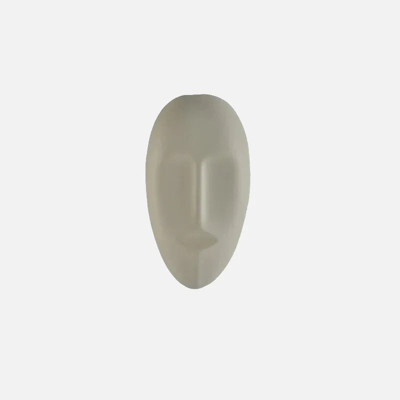 Ceramic Wall Vase - Ivory Colour, Decorative and Functional, Suitable for Plants and Flowers