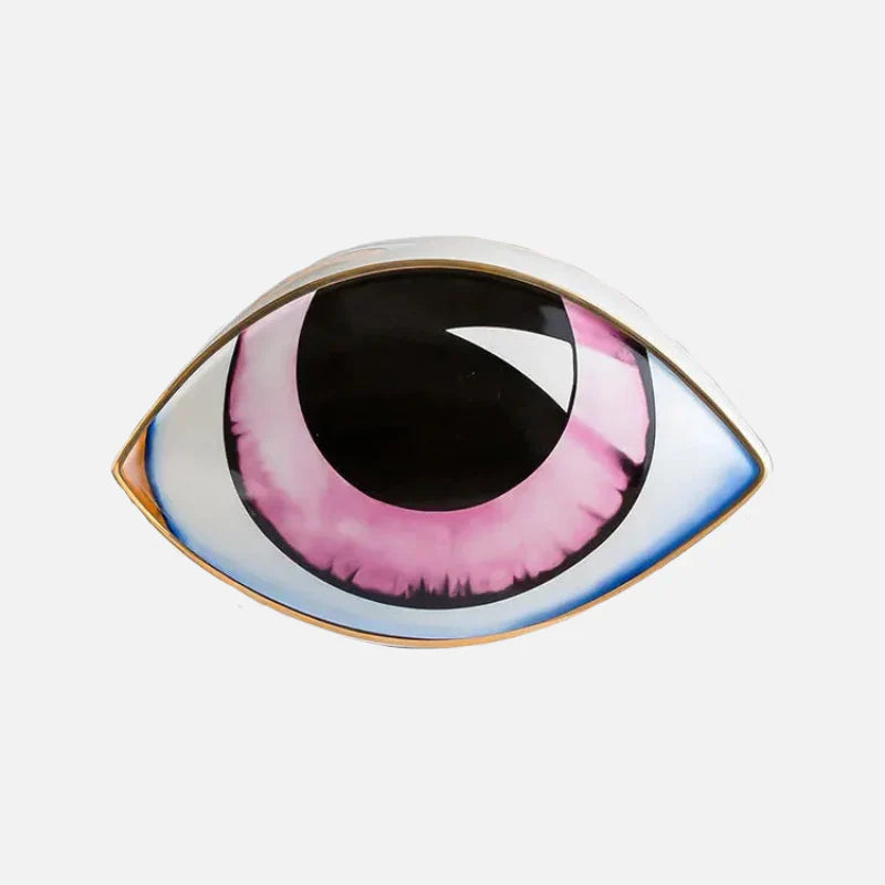 Decorative Ceramic Eye Decoration - Modern Style