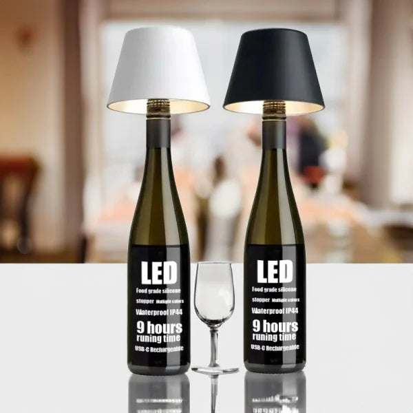 LumoVino - Rechargeable Wine Glass Table Lamp