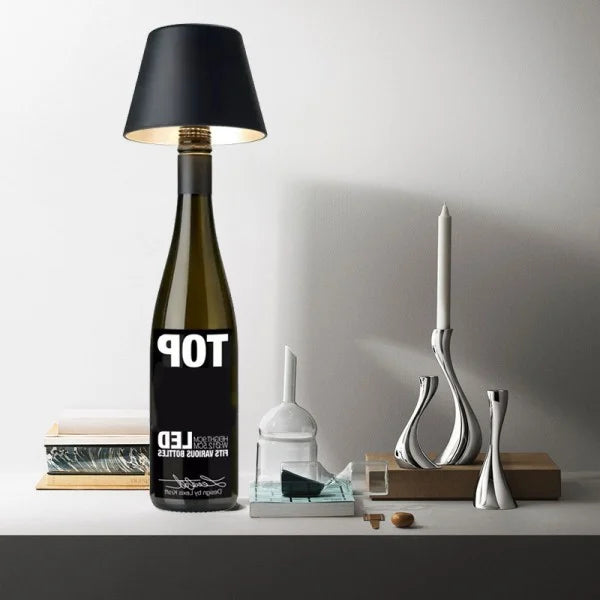 LumoVino - Rechargeable Wine Glass Table Lamp