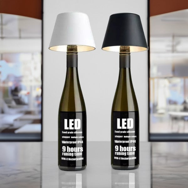 LumoVino - Rechargeable Wine Glass Table Lamp