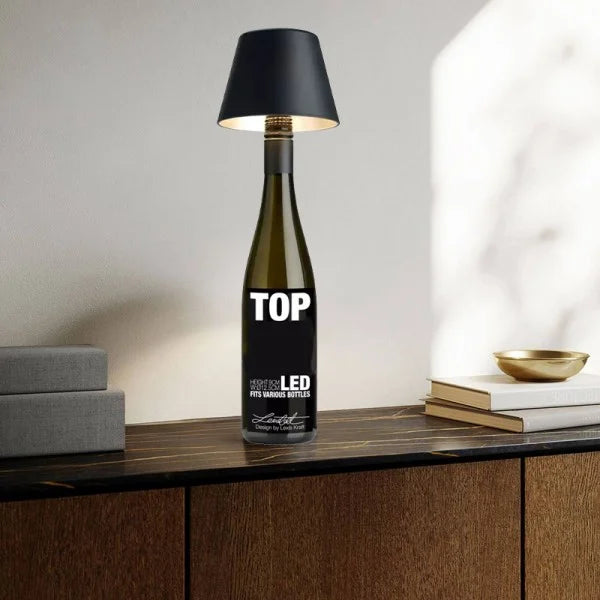 LumoVino - Rechargeable Wine Glass Table Lamp