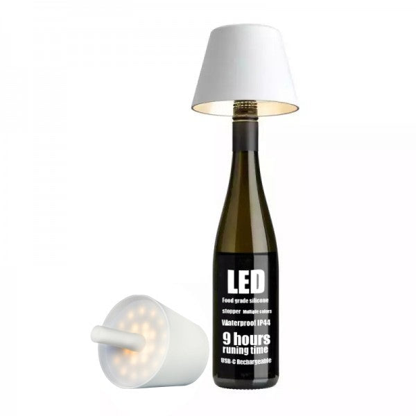 LumoVino - Rechargeable Wine Glass Table Lamp